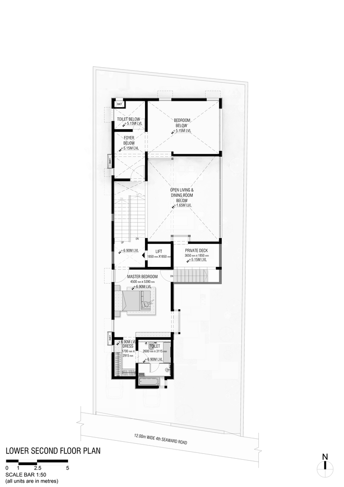 The Gully Home · 三层建筑中的垂直互联设计丨印度金奈丨ED+ Architecture-48