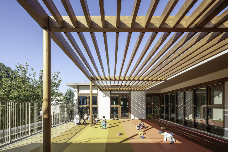 Ma· Jacob 托儿所丨法国巴黎丨Olivier Palatre architectes-16