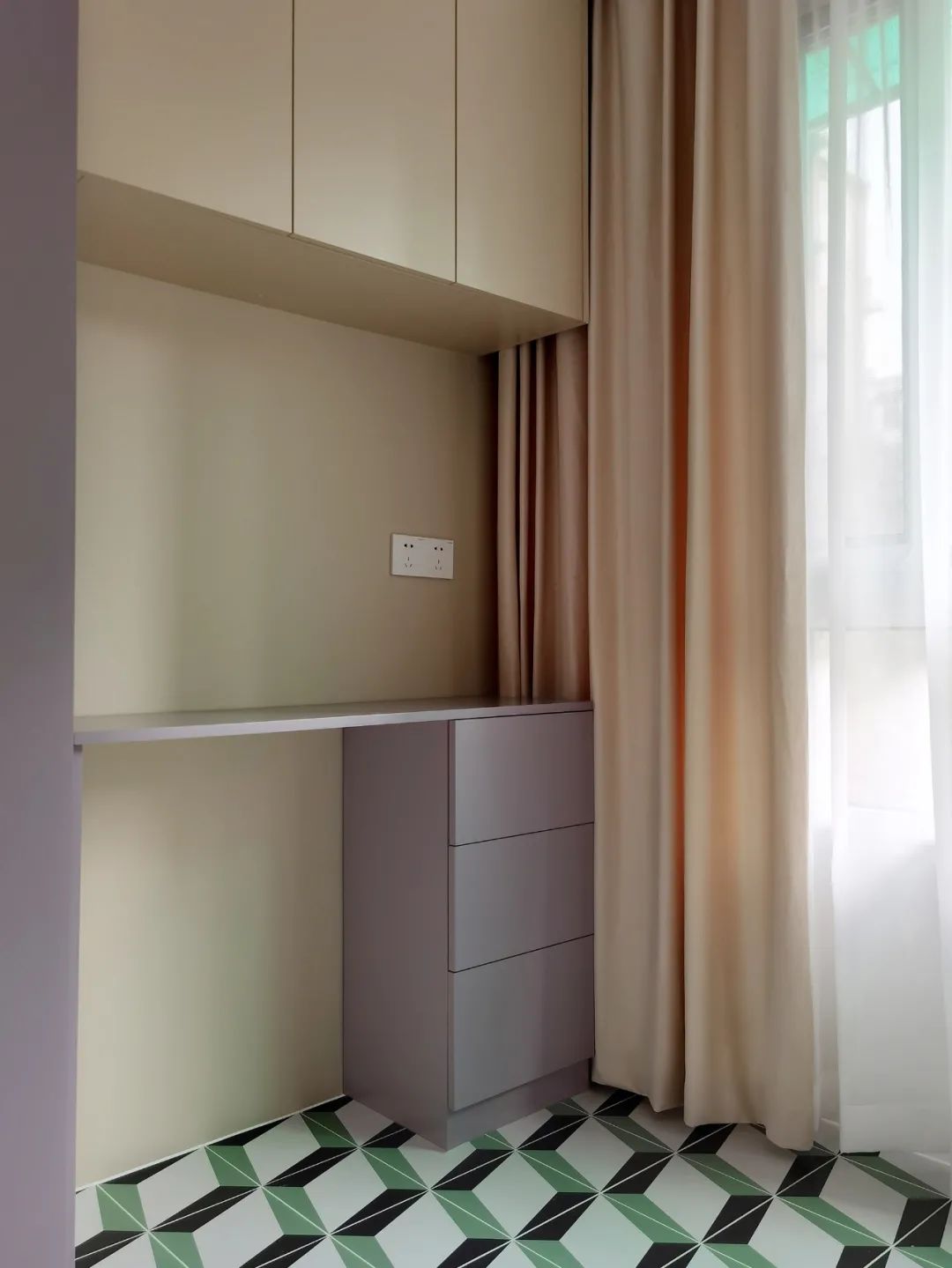 40㎡学区房改造丨波形设计-54