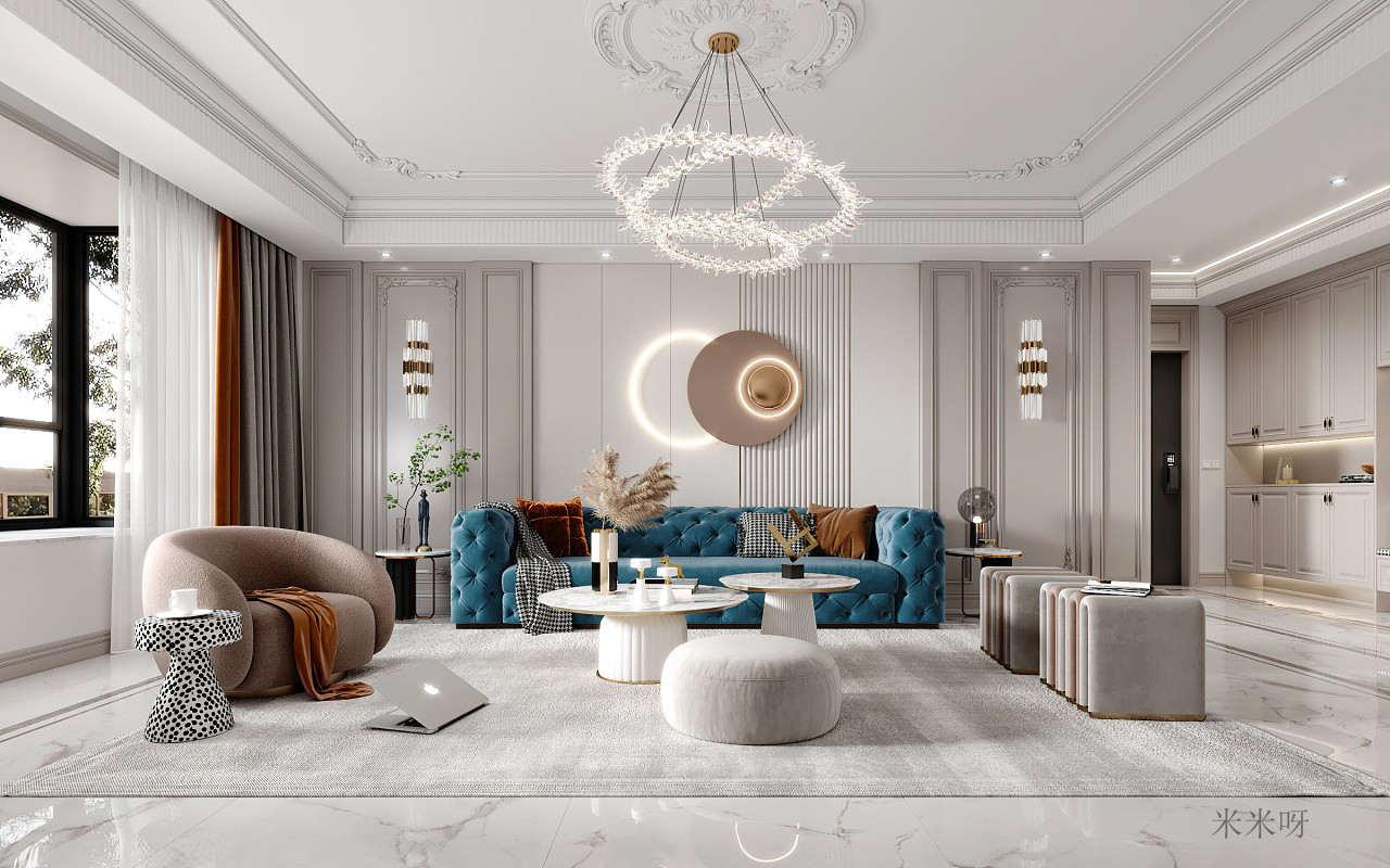 法式轻奢浪漫空间设计-3