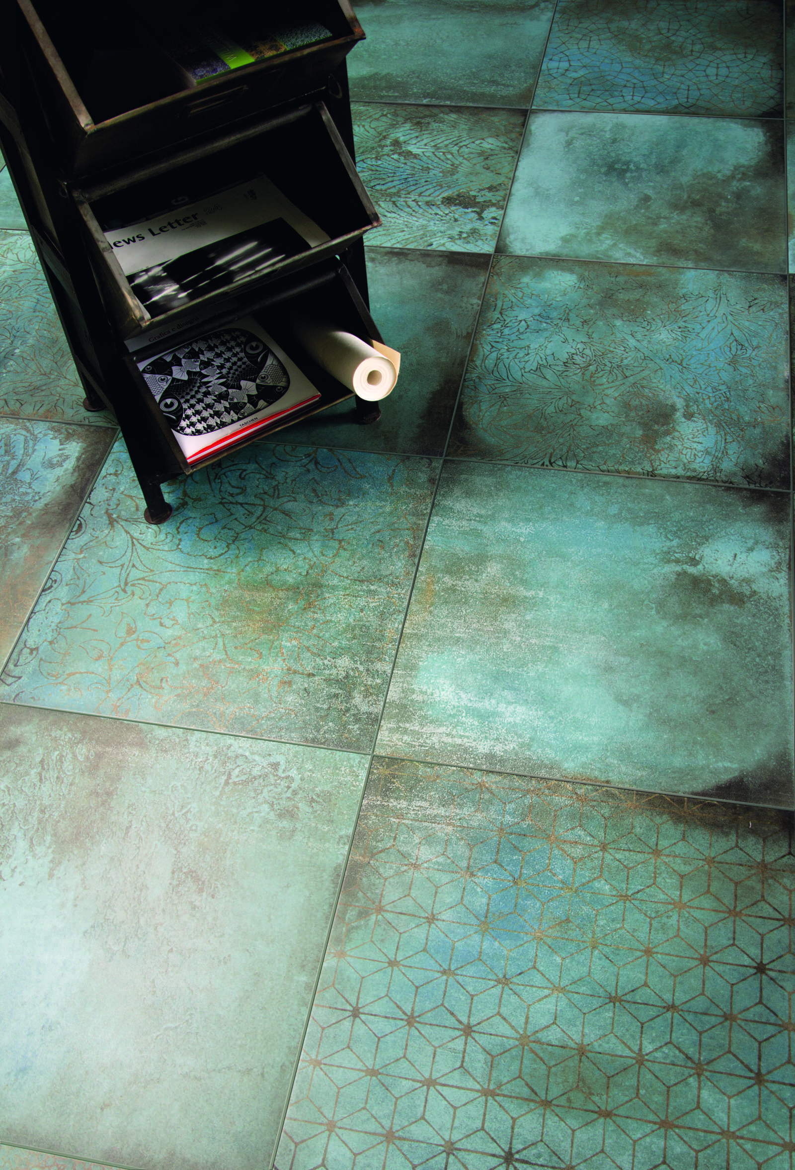 金属效果瓷砖打造现代城市空间-12