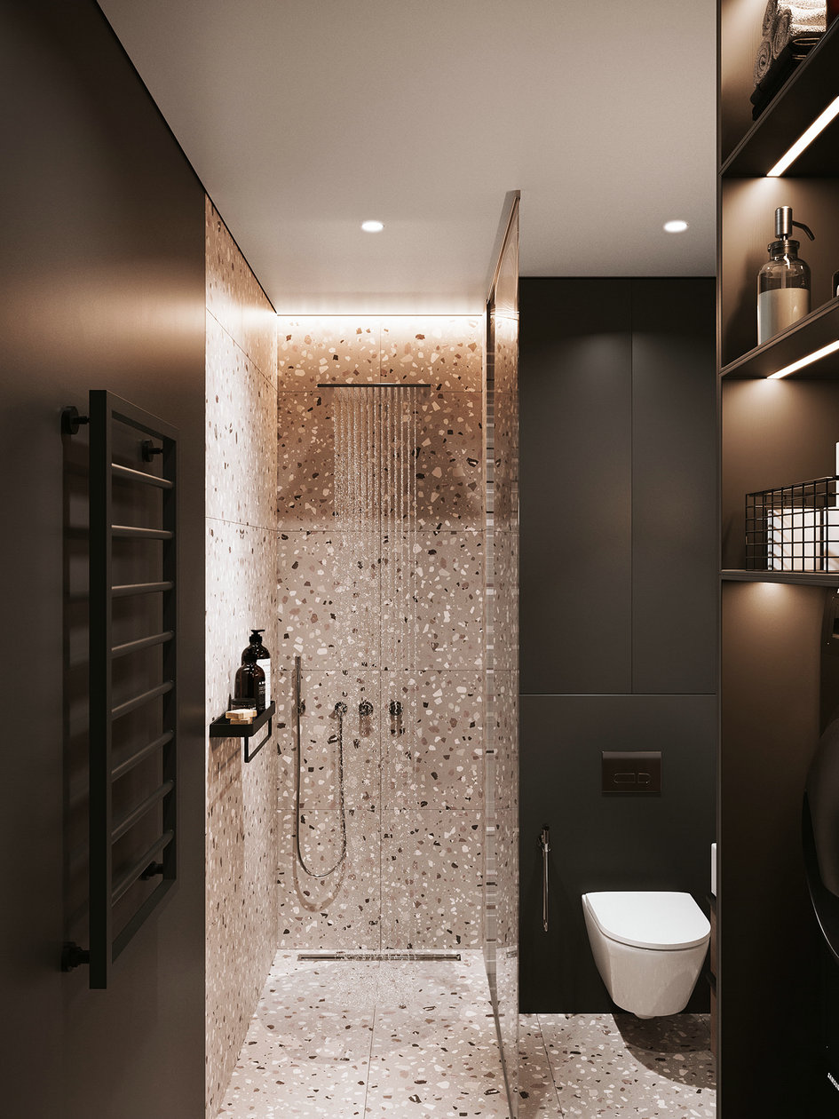 莫斯科小空间公寓设计丨俄罗斯莫斯科-14