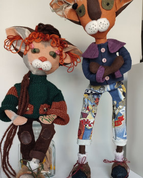 纺织室内玩偶设计项目丨个人（文本未明确姓名）