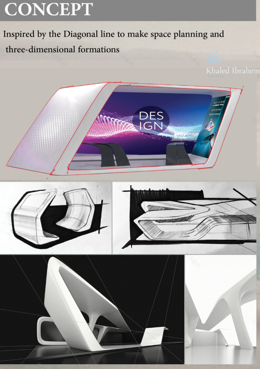 三星展览展台设计丨KHALED IBRAHEIM-25