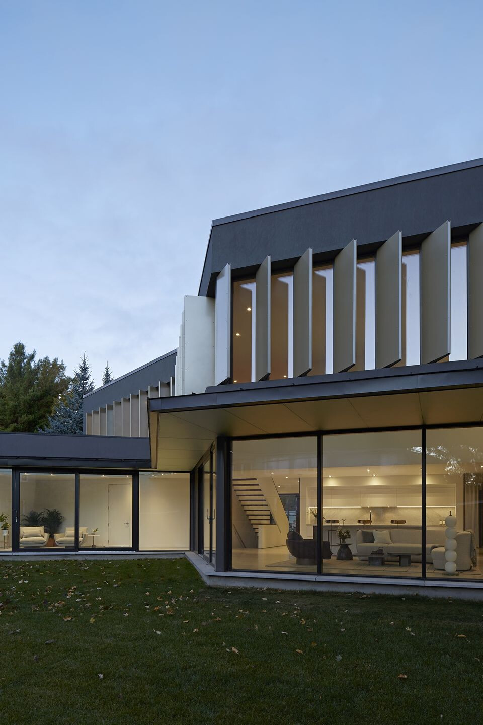 多伦多绿色现代家居,Paul Raff Studio 打造 Leacroft House-14