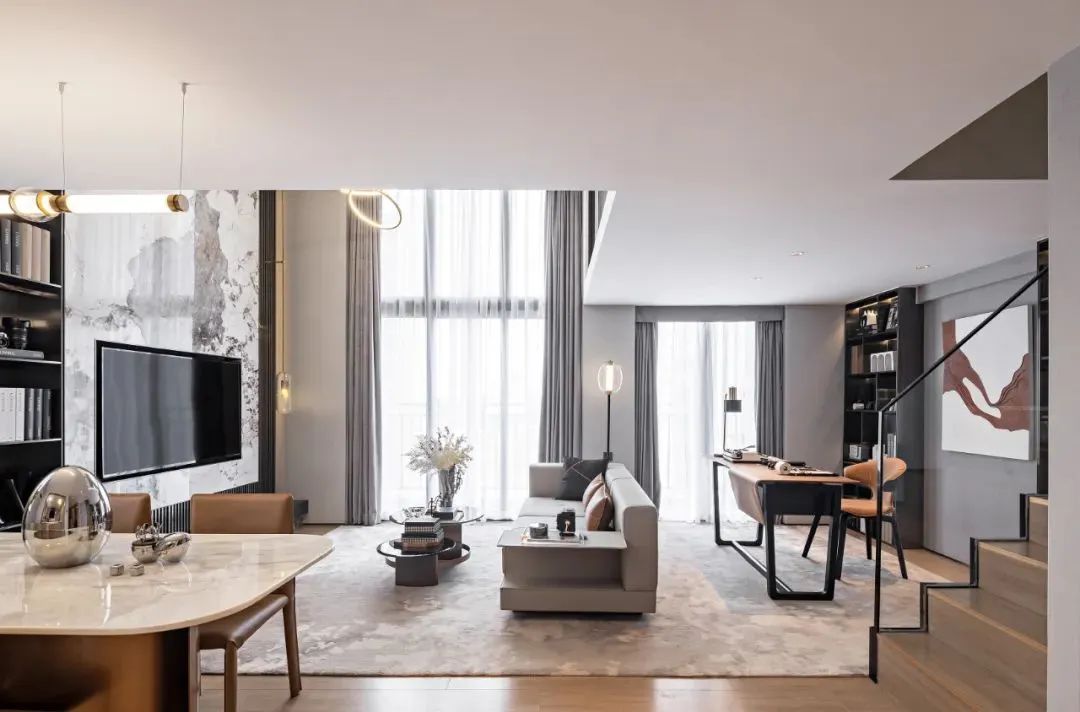 意式奢雅艺术生活空间设计丨中国兰州-37