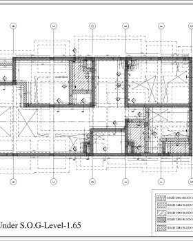 Shop Drawing Under SOG Masonry