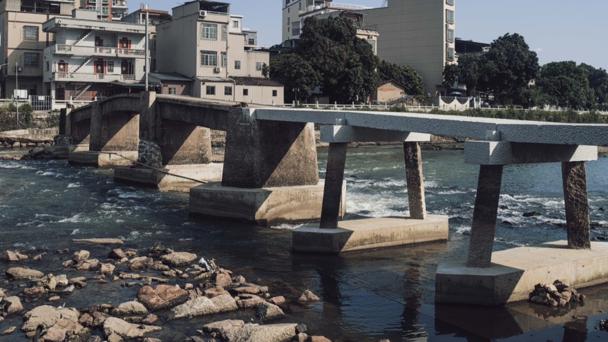 「环两山建筑艺术计划」东坡乐事·十三坝 惠州古桥微馆丨中国惠州丨罗宇杰工作室-48