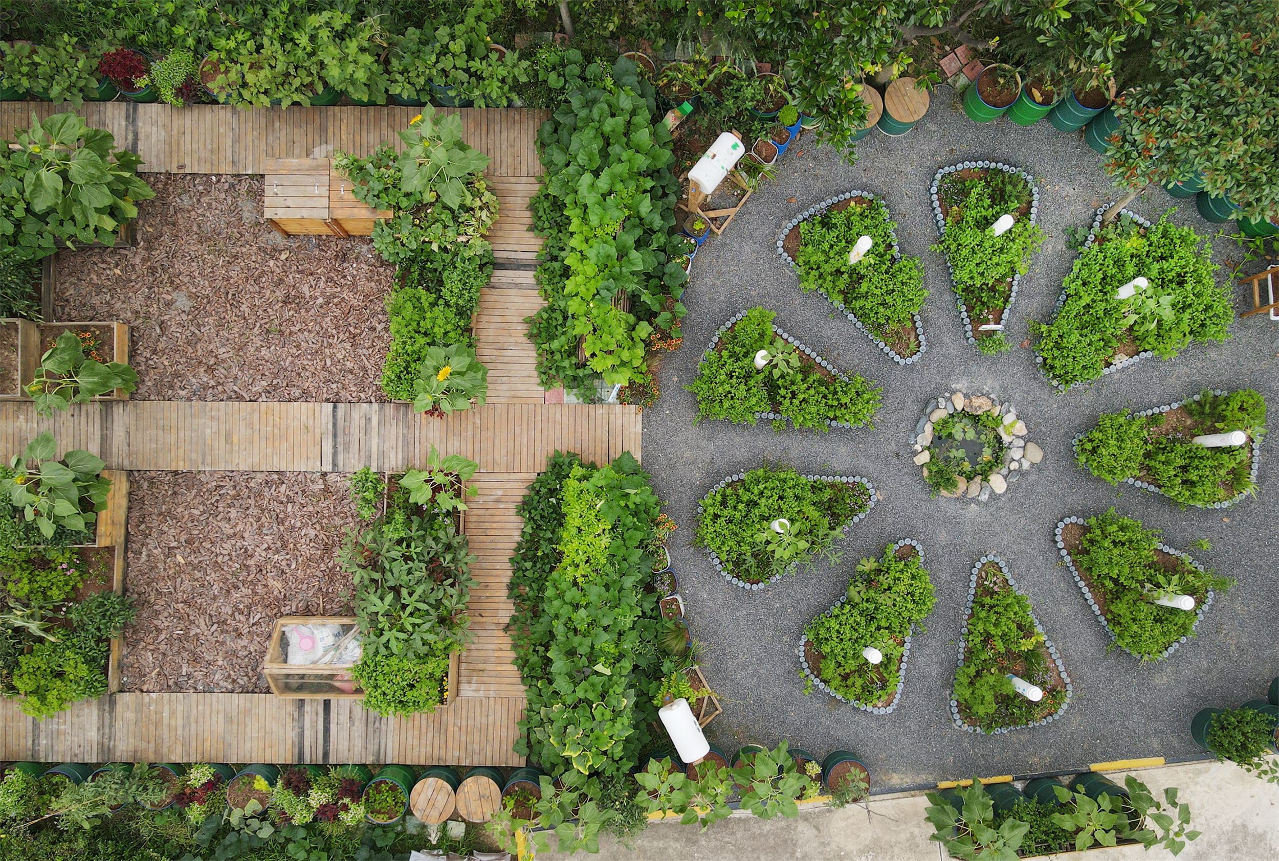 武汉脉动生态花园：一座由工厂废弃物建成的花园丨中国武汉丨盖娅朴门设计-4