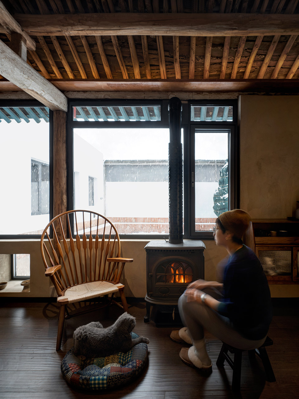 冬日凡居丨中国北京丨鳞见设计工作室-19