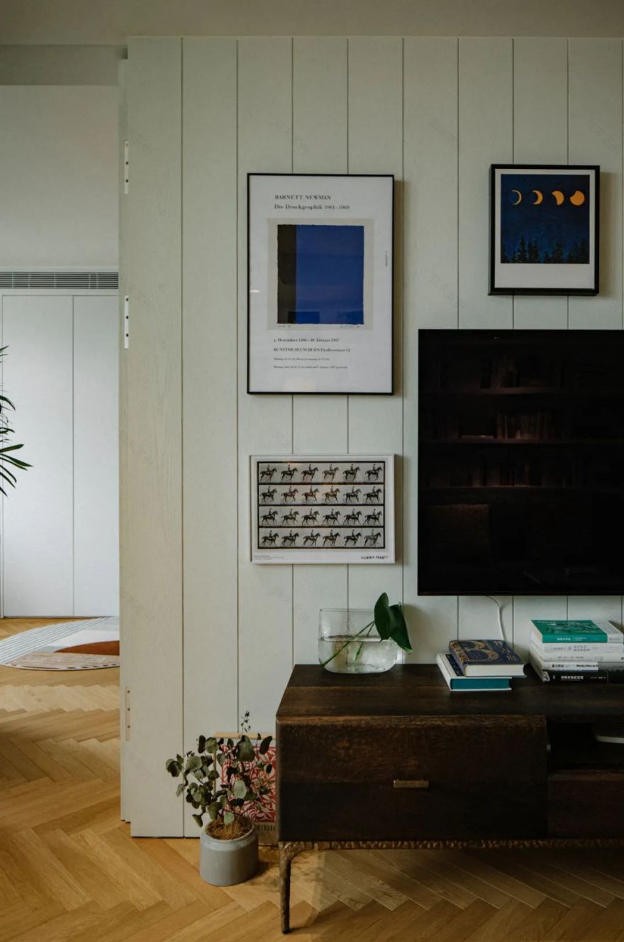 绿意复古,108㎡二手房变身温馨美宅-69