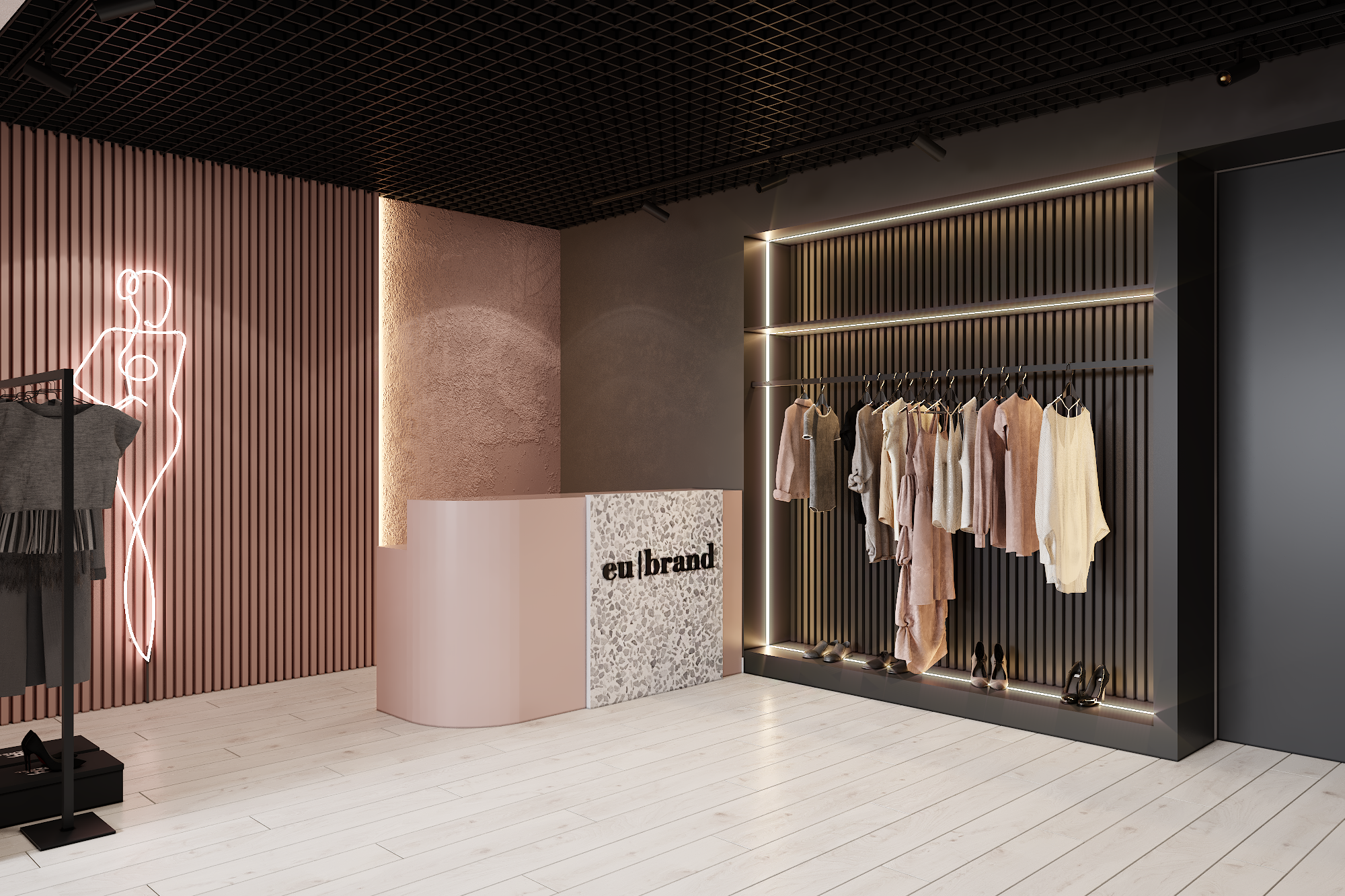 Сlothing store interior design 2020-6