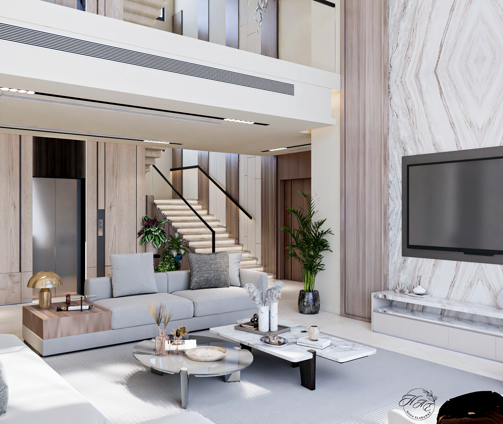 Double height design in ksa-5