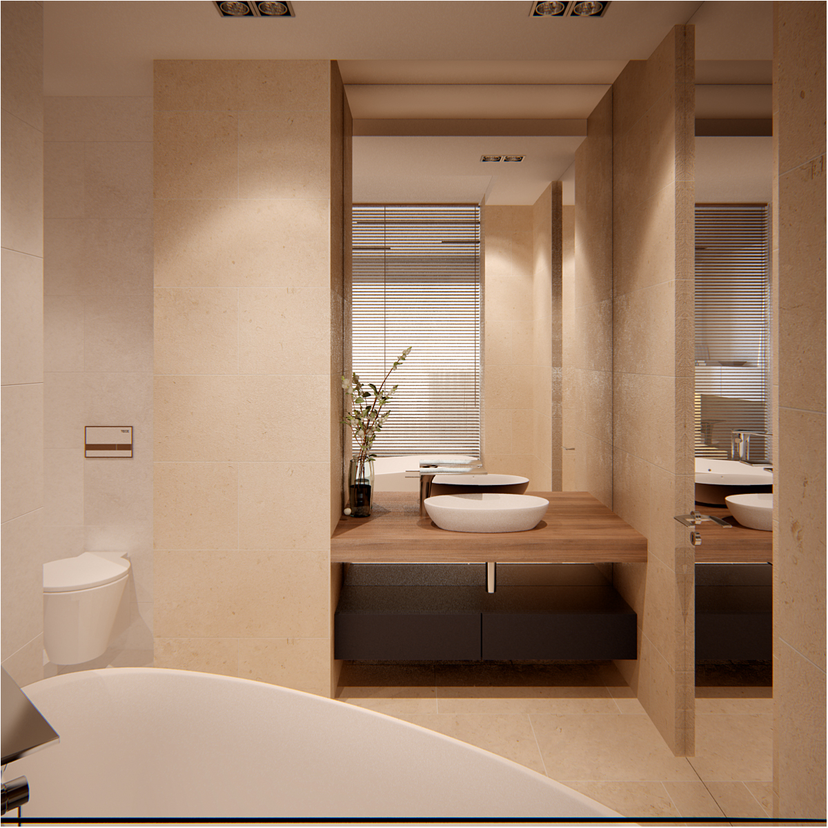 The interior of the apartment of 130 m  in residential complex Rublevskoe suburb Alexandra Fedorova-9