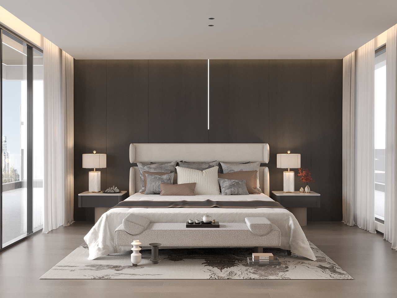 家装高端设计效果图-10