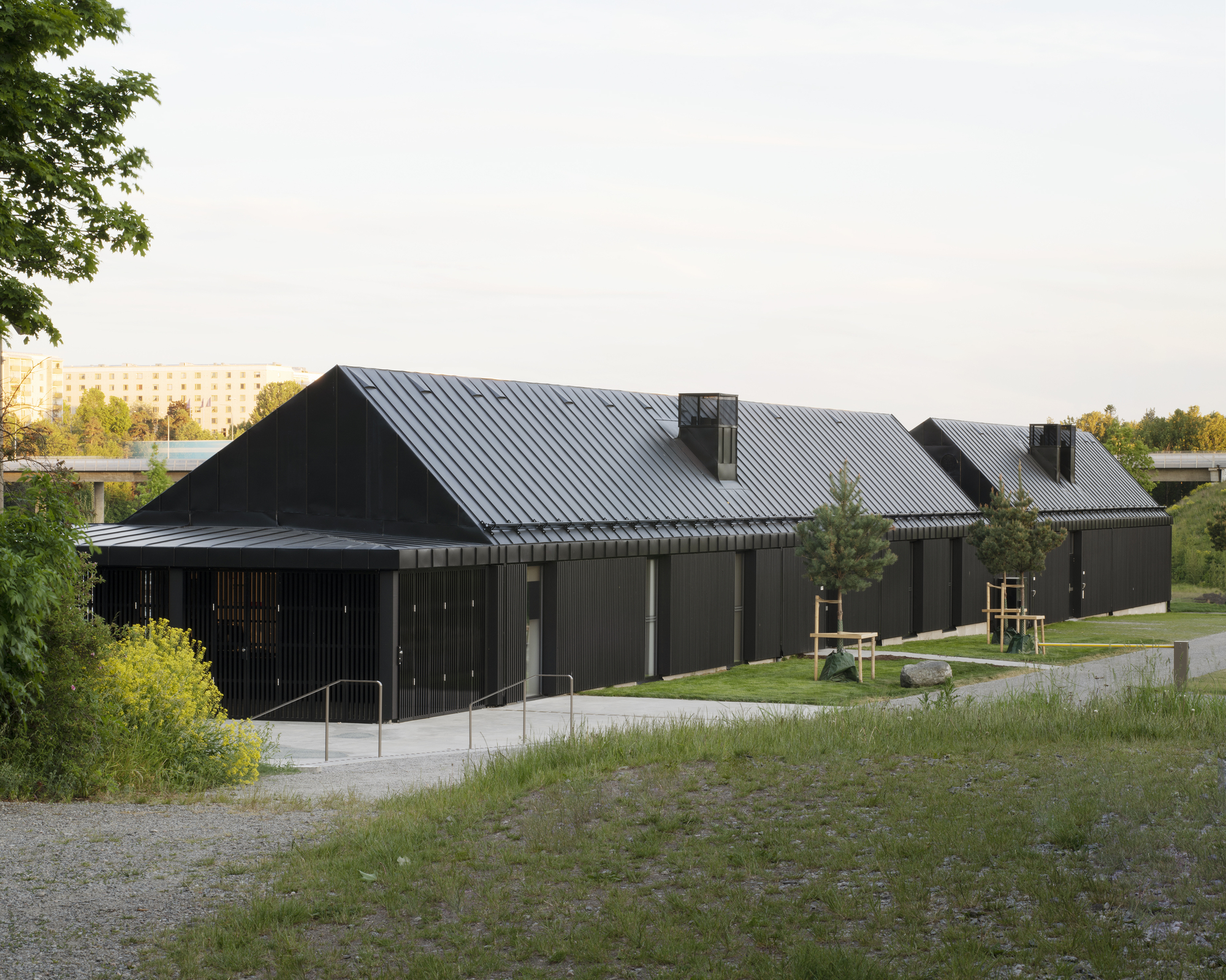 Järvabadet Swimming Pool Pavilion  / AIX Arkitekter-28