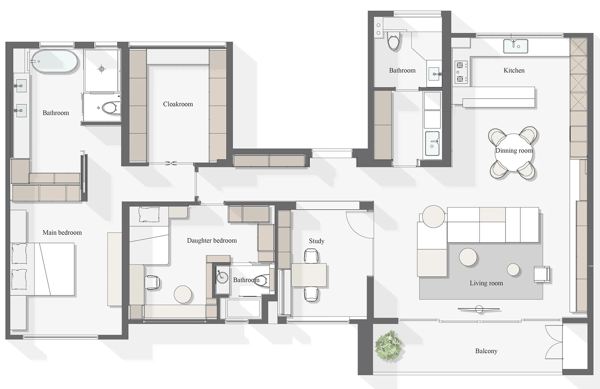 三位设计师自宅丨中国宁波丨孙建亚,张奇峰,刘志明-112