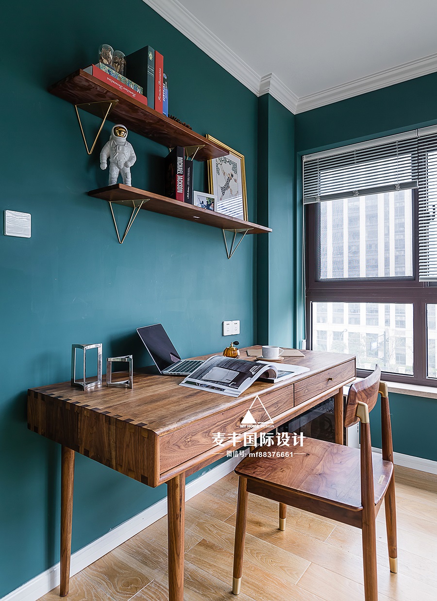 杭州远洋心里 89㎡北欧复古混搭,打造海洋之心梦幻家园-36