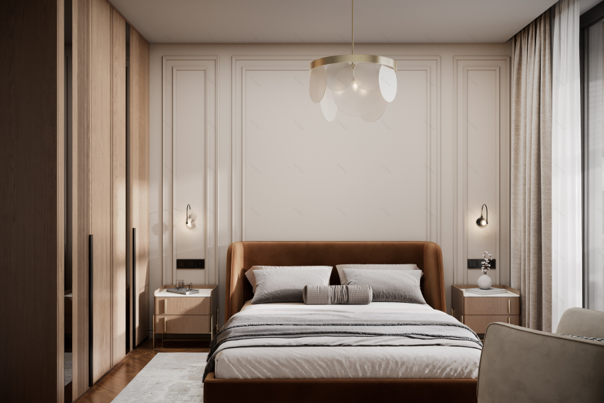 ЖК "RiverSky" 三室公寓可视化项目丨俄罗斯莫斯科-16