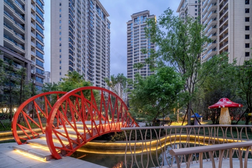 成都中国铁建西派泊玥住宅景观-27