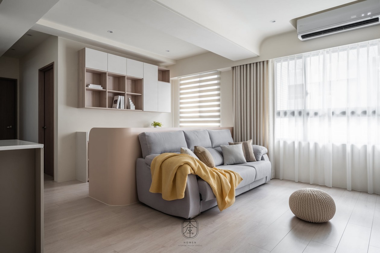 无重量感柔和色调平层设计-3