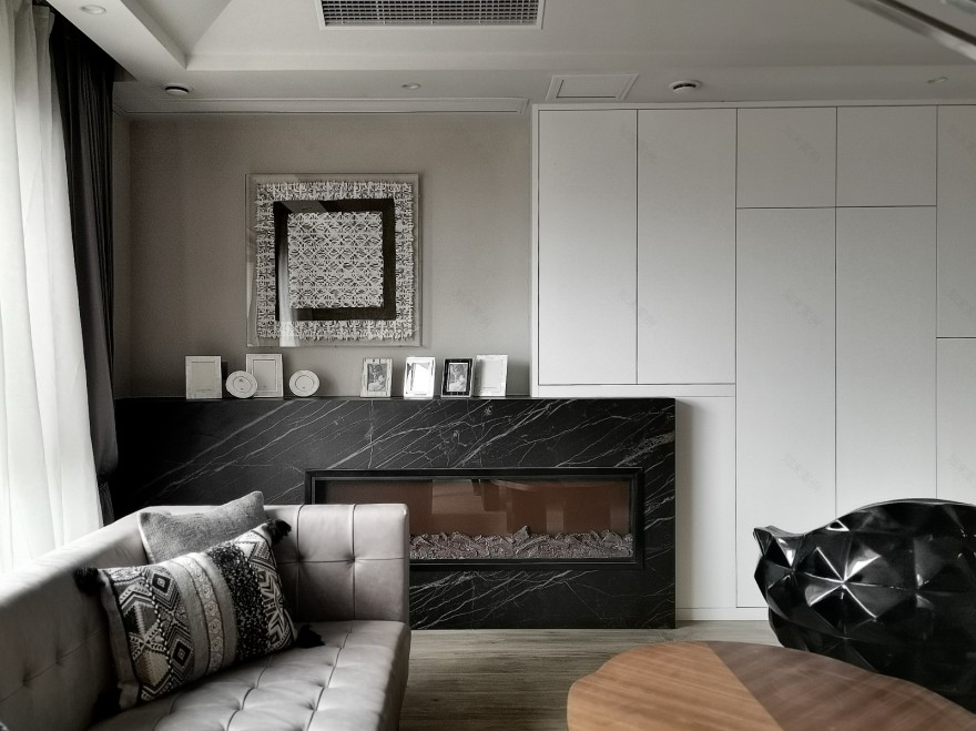 一线江景大宅,现代东方韵味与居家温情完美融合-40