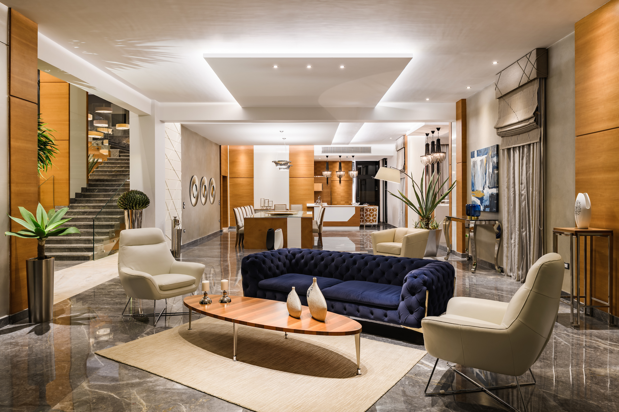 玛丽奥特国王别墅丨EgyptAlexandria丨Khaled Tahoon Designs-17