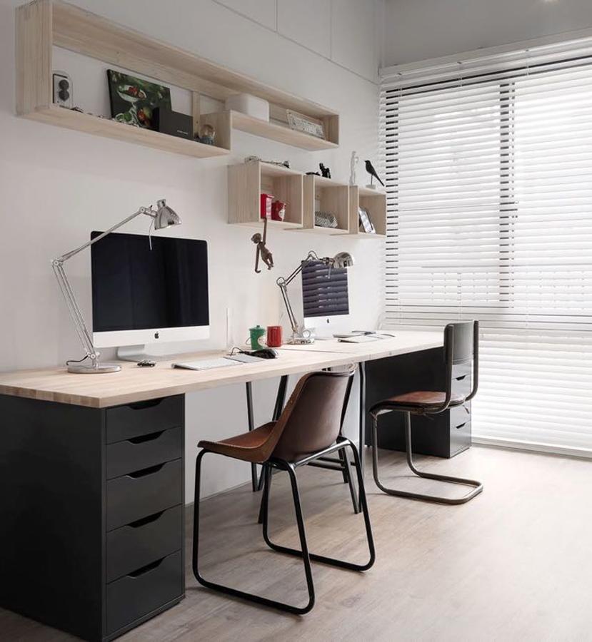 台中 40 坪工业北欧混搭风新婚宅，打造自然采光与个性空间-10