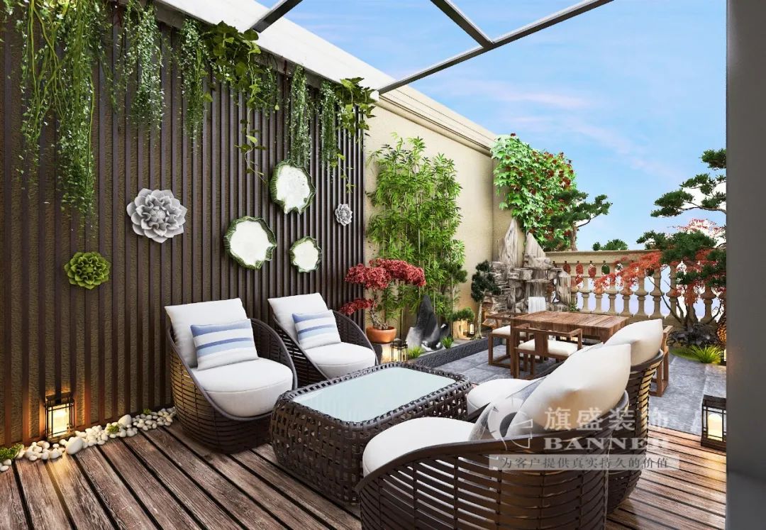 绛红之韵，山水之境——现代中式家居设计新诠释-85