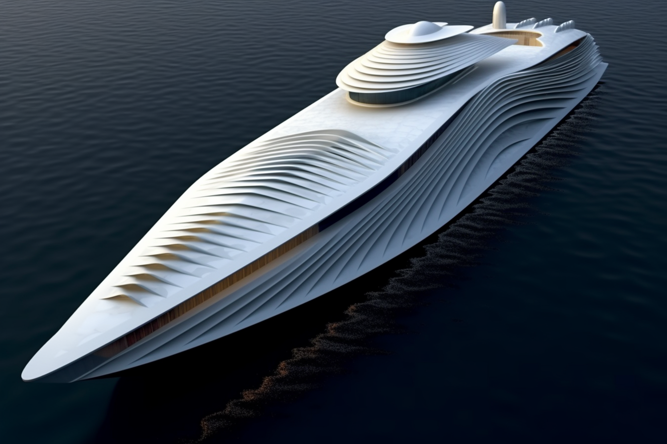 Concept Superyacht Futuristic Ha Long Bay, Viet Nam-0