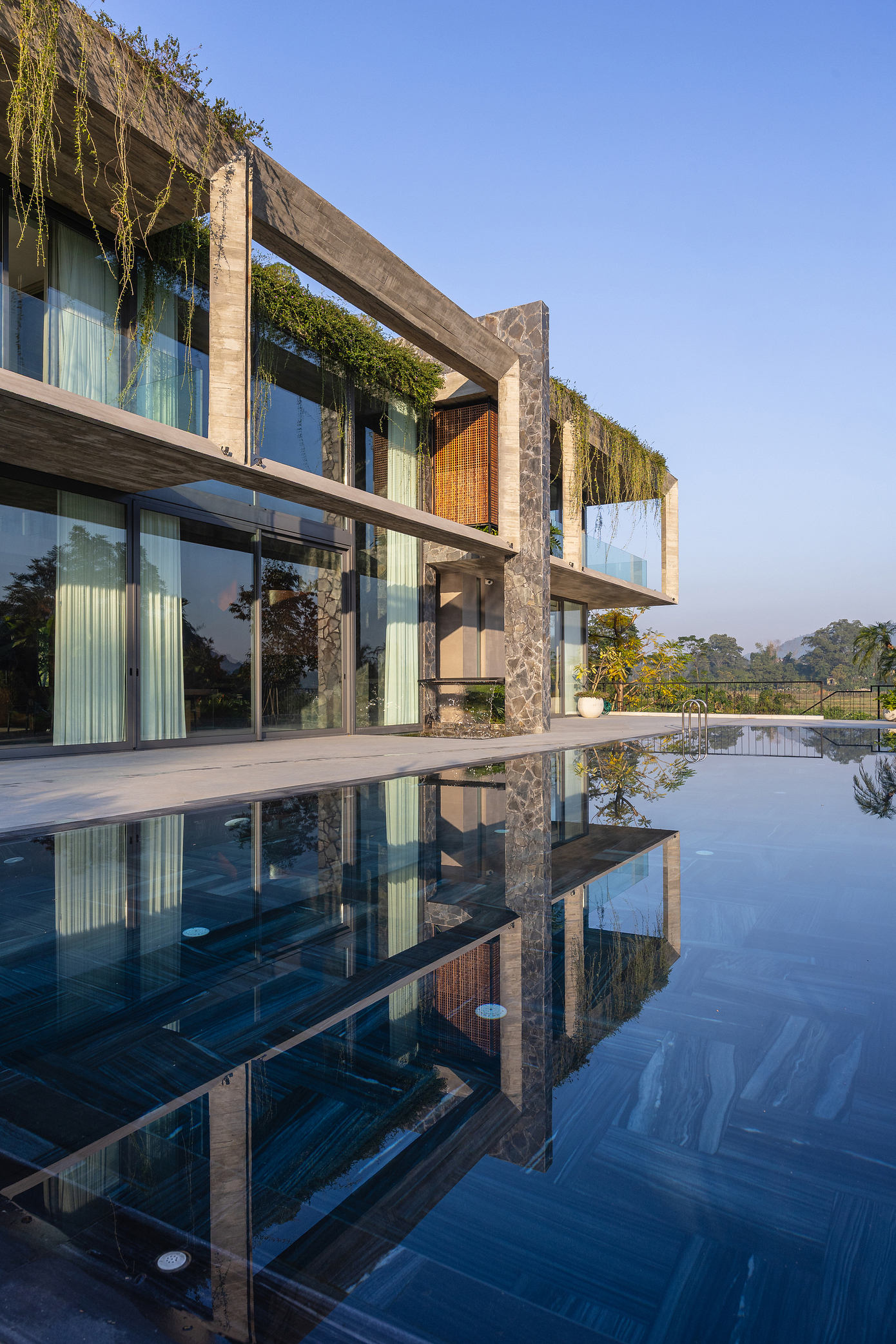 多拉别墅丨越南河内丨PAK architects-9