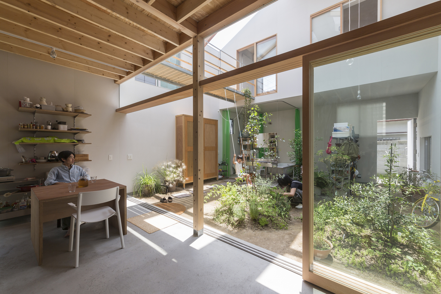 城市庭院的魅力 | Tsukimiyama 住宅-32