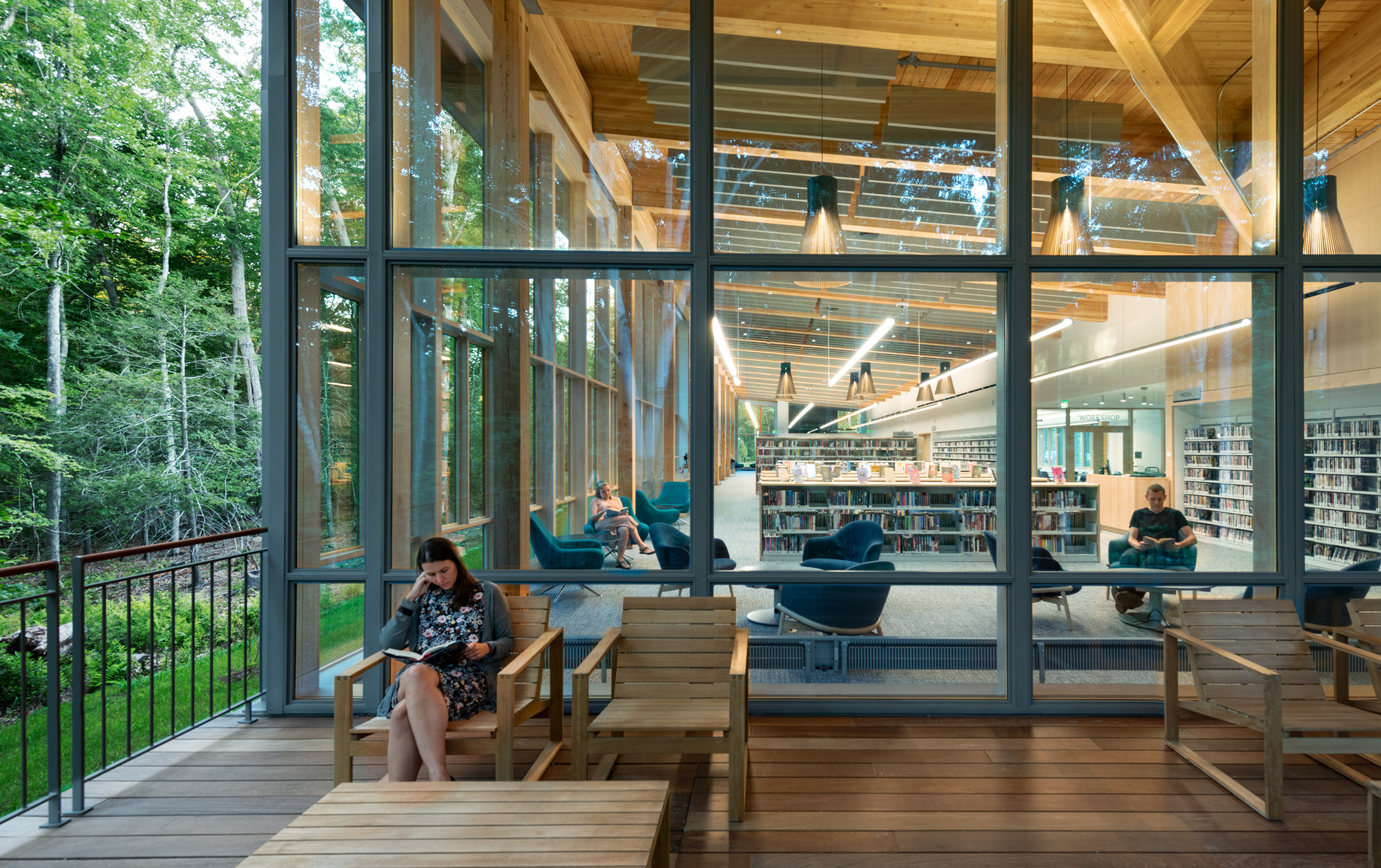 诺威尔公共图书馆丨美国丨Oudens Ello Architecture-27