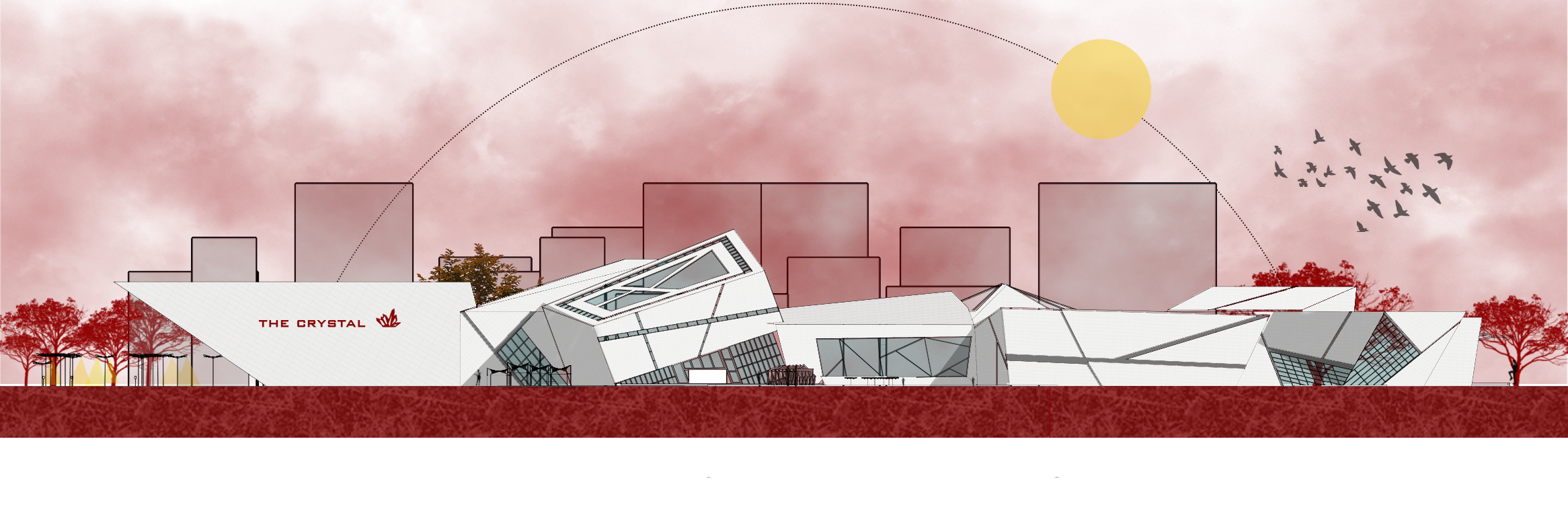 The crystal（会议和文化中心）丨埃及丨Helwan 大学工程学院 Mataria Bransh 建筑系-35