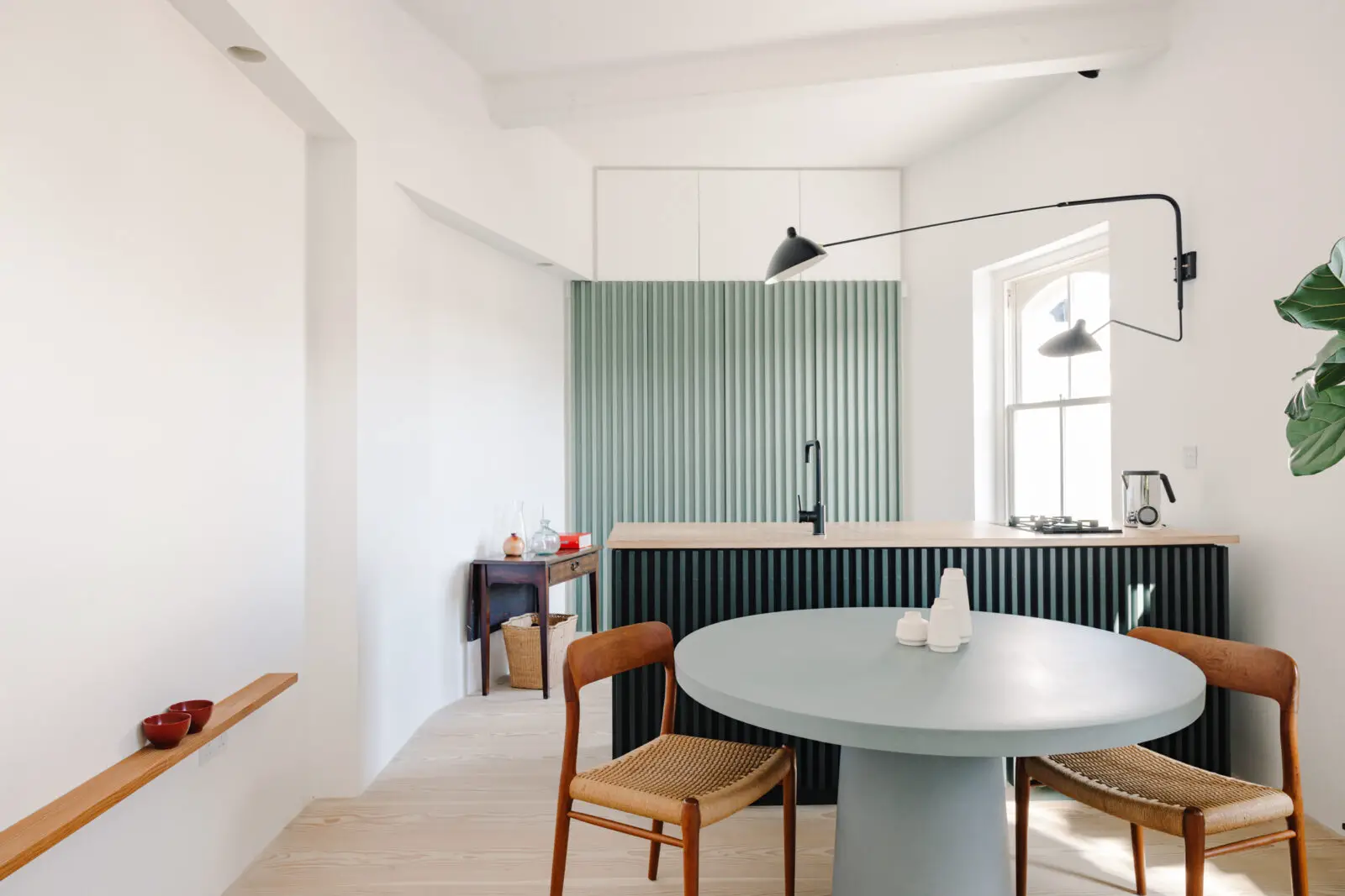 伦敦时尚 47m2 一居室公寓设计-1