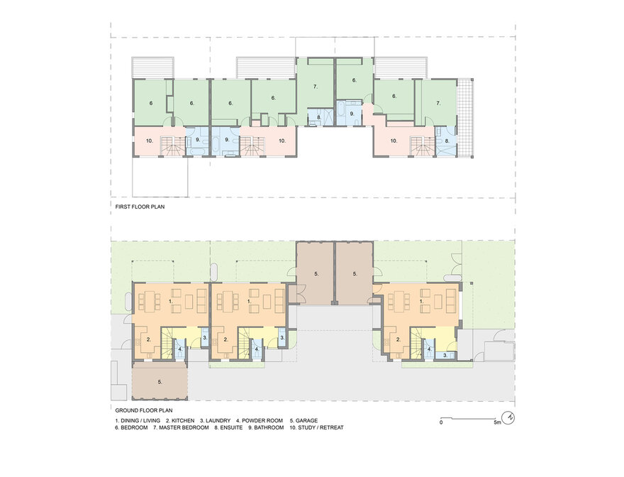 墨尔本阳光小镇的绿色联排住宅-22