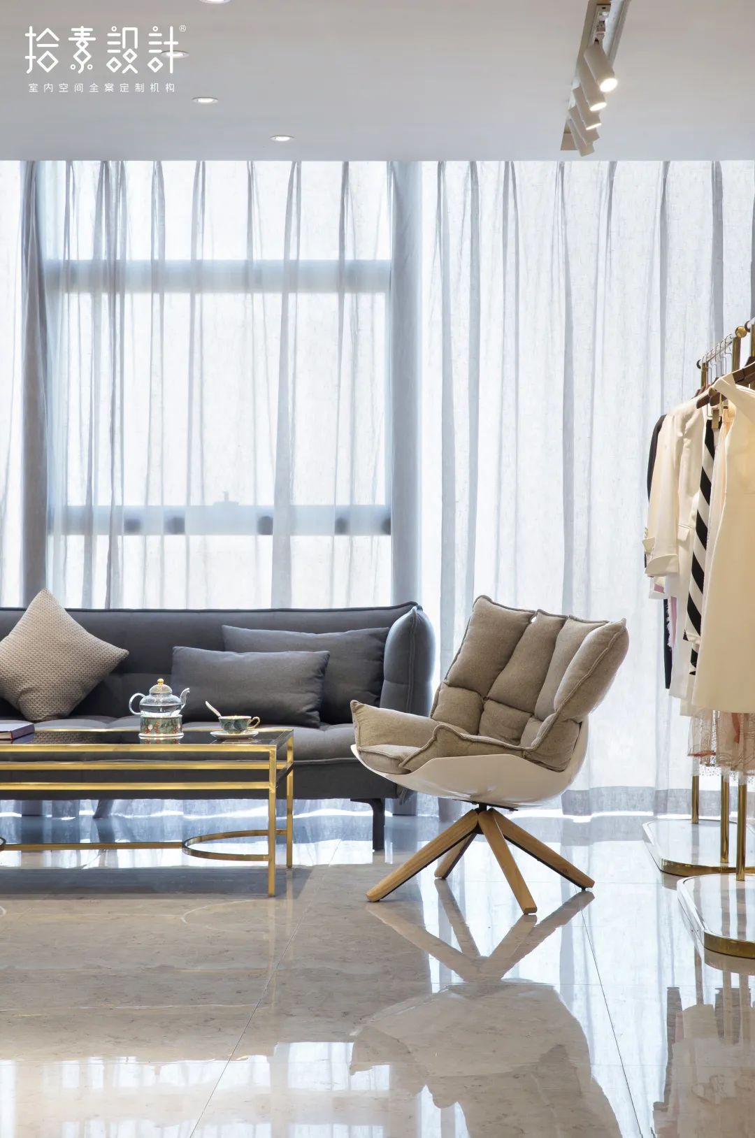 《漾》高定空间 · 复古摩登之美丨中国湘潭丨拾素設計-52