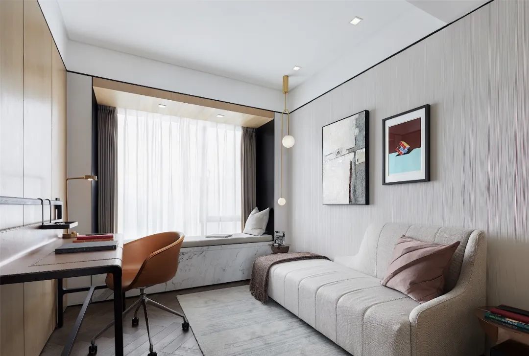 深圳华侨城天鹅湖婚房设计，低调优雅的都市新贵品味-26