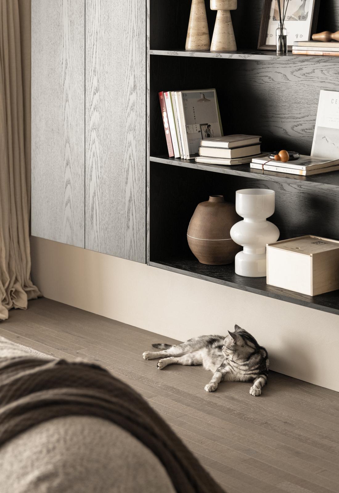 奶油风之低调淡雅丨中国天水丨宜居空间设计,例外软装设计-36