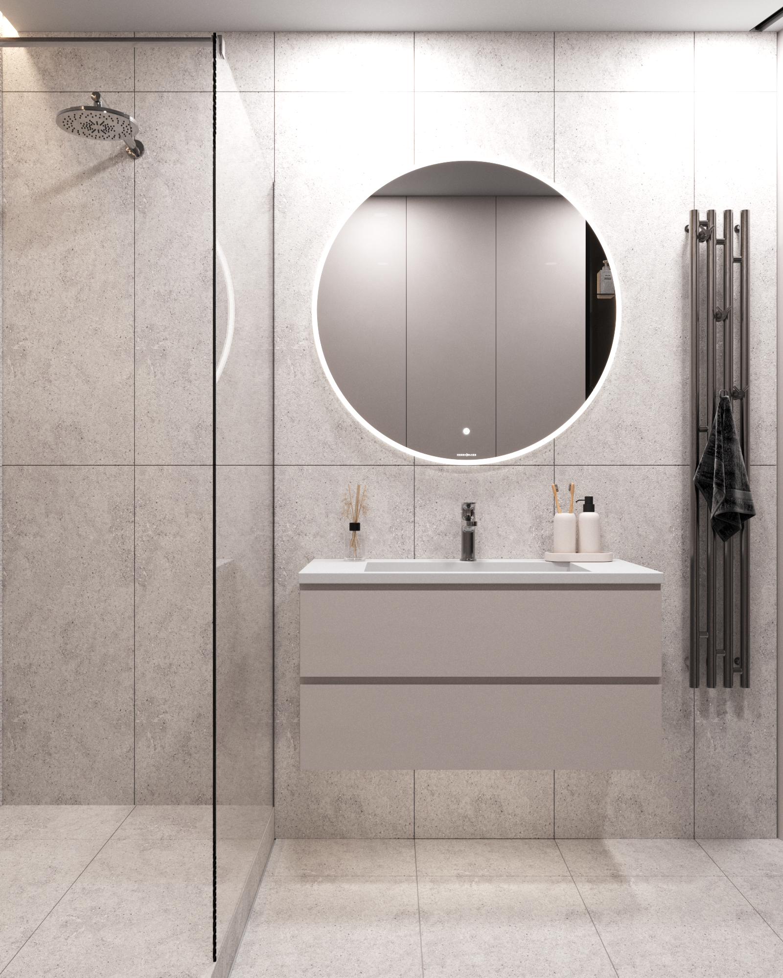 Проект трехкомнатной квартиры в ЖК "Левада", г. Минск-18