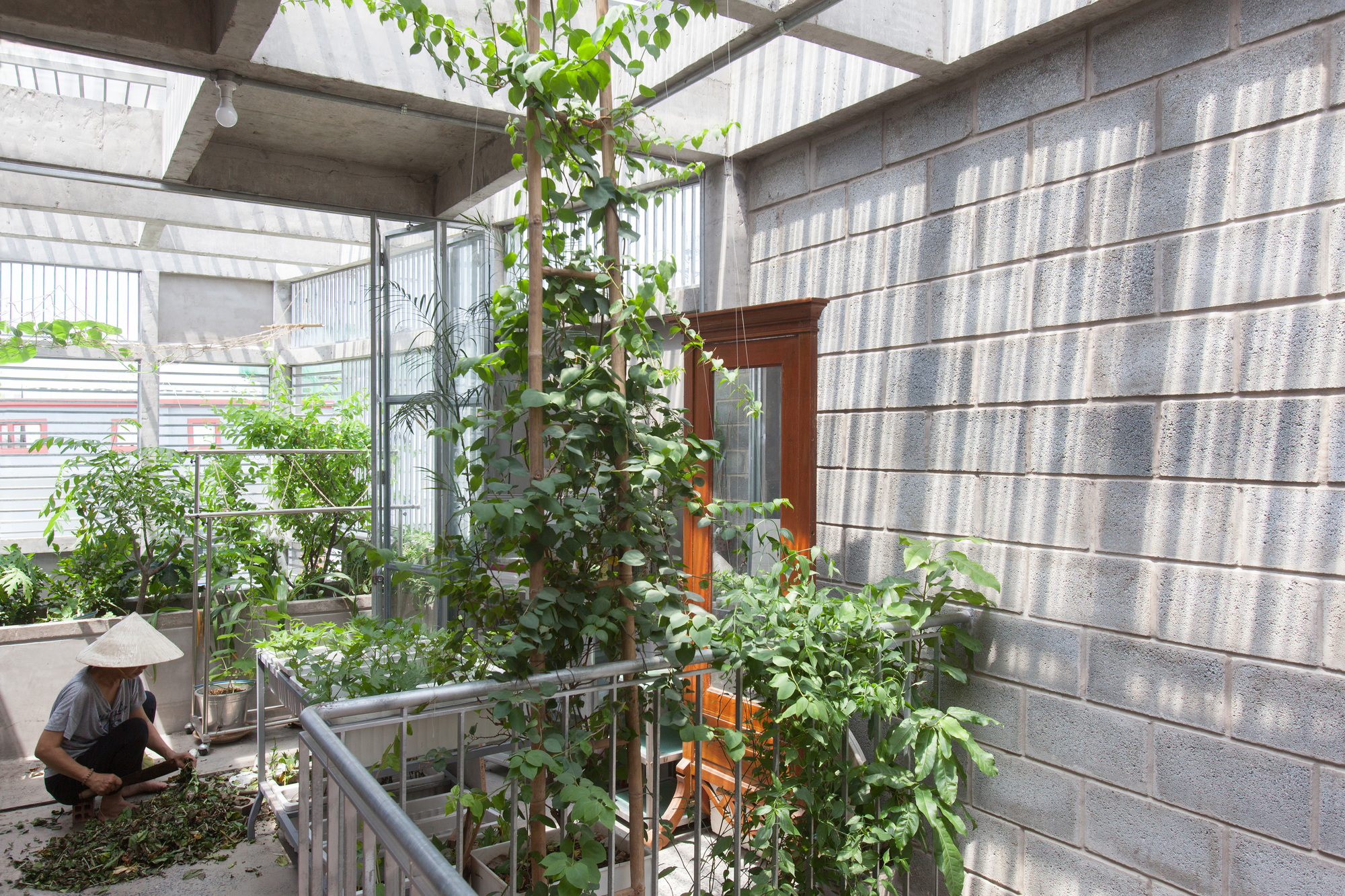 越南胡志明市 k59 住宅与工作室——现代与传统的和谐共生-32