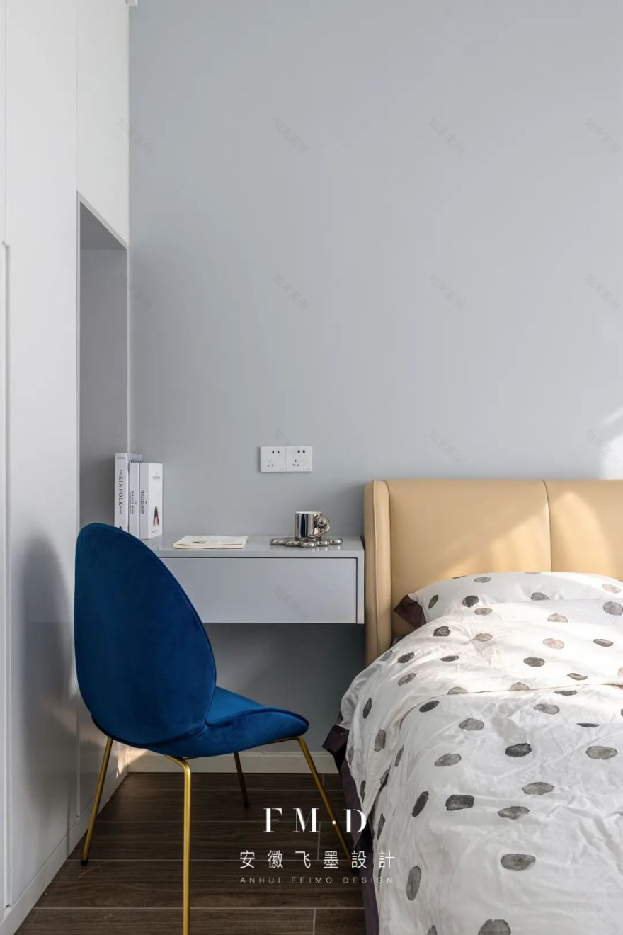 轻奢法式 · 合肥文一豪门金地住宅设计丨中国合肥丨安徽飞墨设计-57
