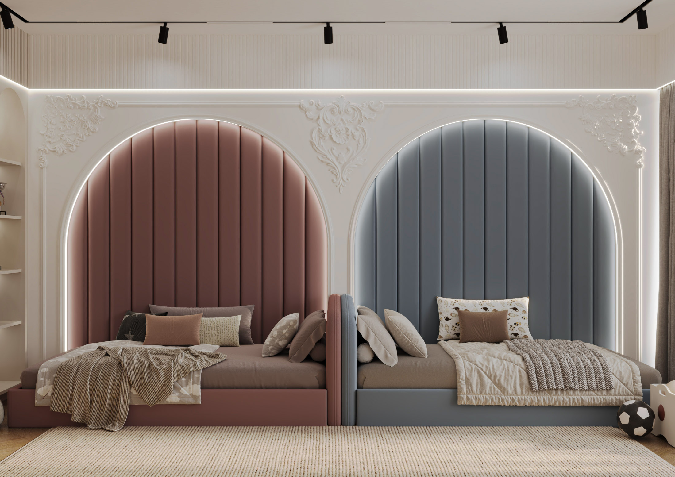 Neoclassic apartment design-42