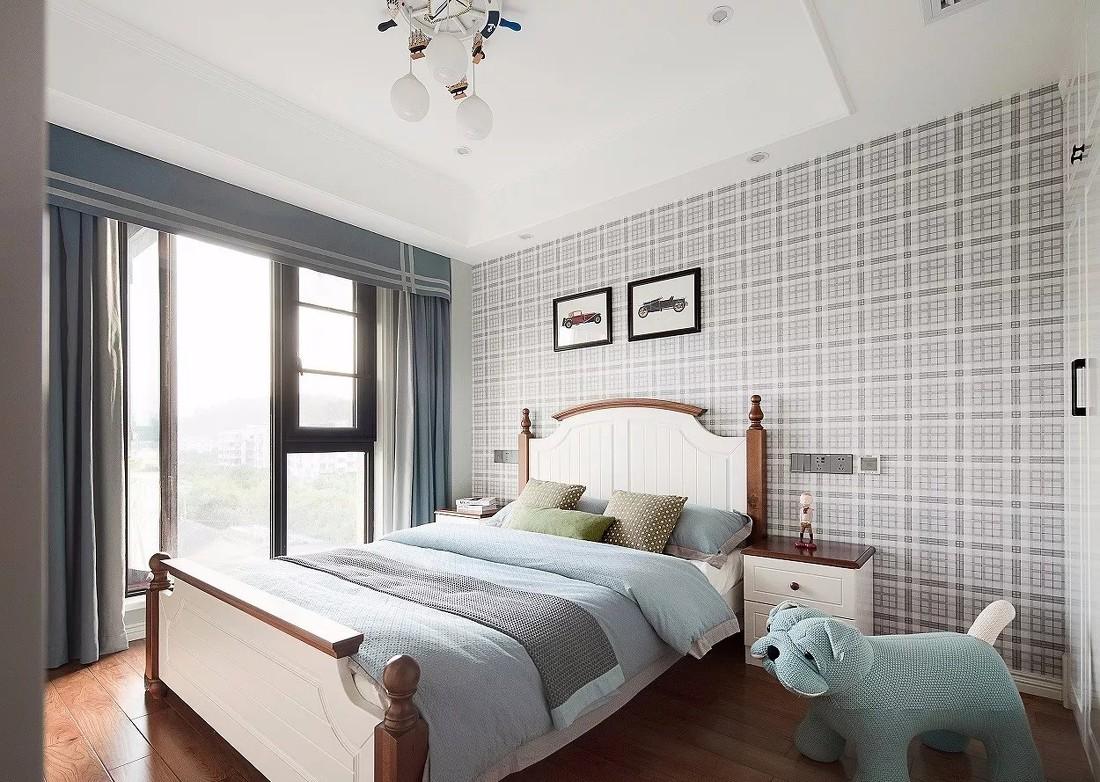 美式风格家居设计,清新色彩与实用功能完美融合-8