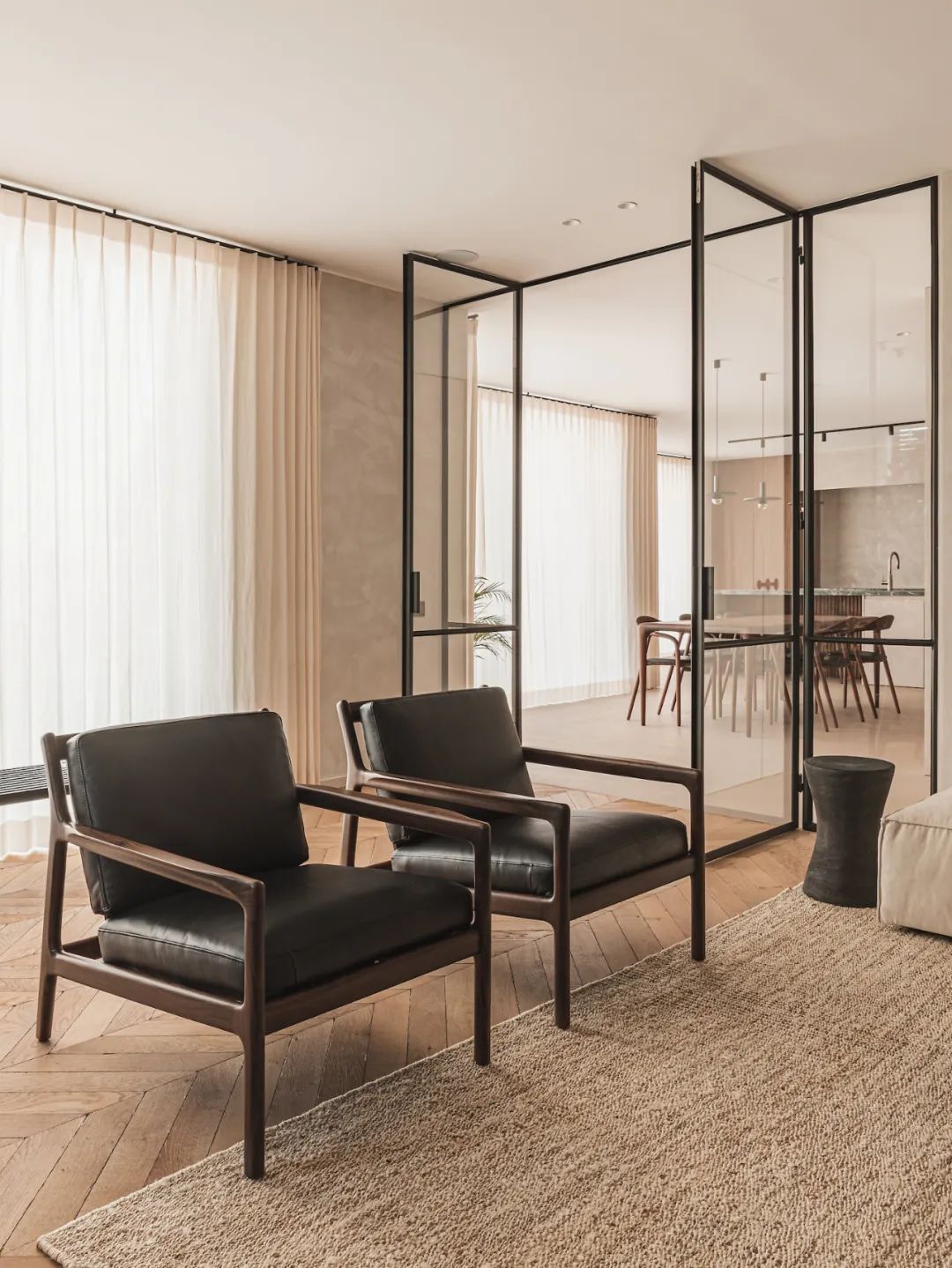 绿色 Verde Alpi 大理石的温暖之家丨比利时丨比利时设计师 Laura Calleeuw-15