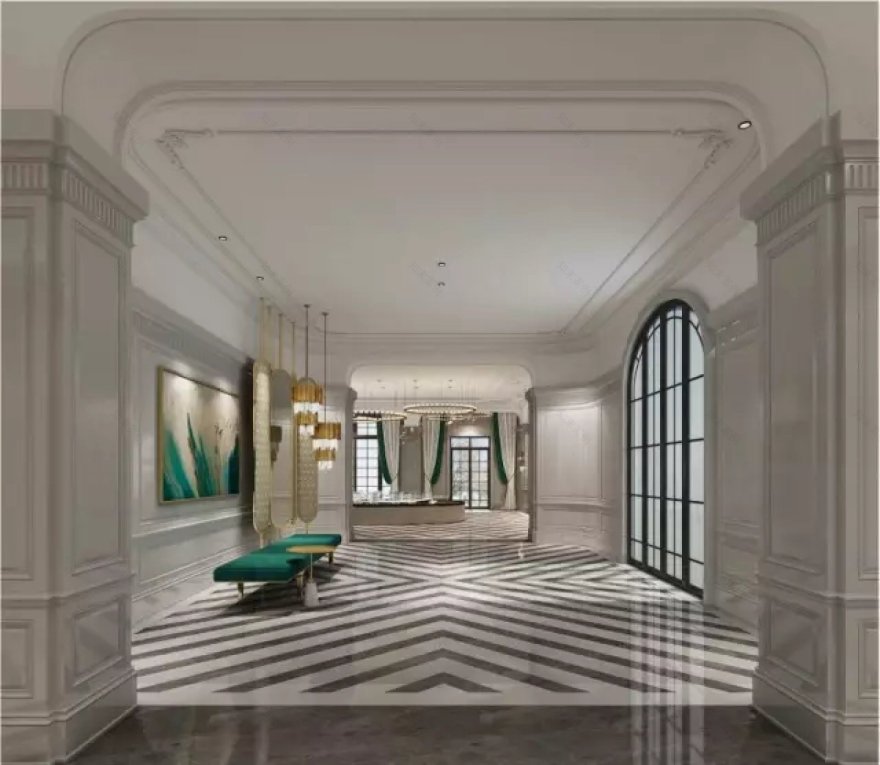 郑开橄榄城茉莉公馆销售中心 派尚设计-19