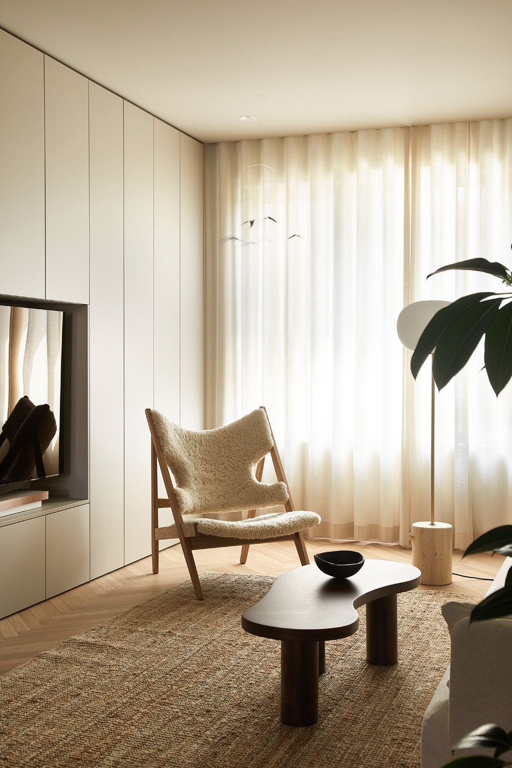 奶油复古感公寓丨中国北京-25