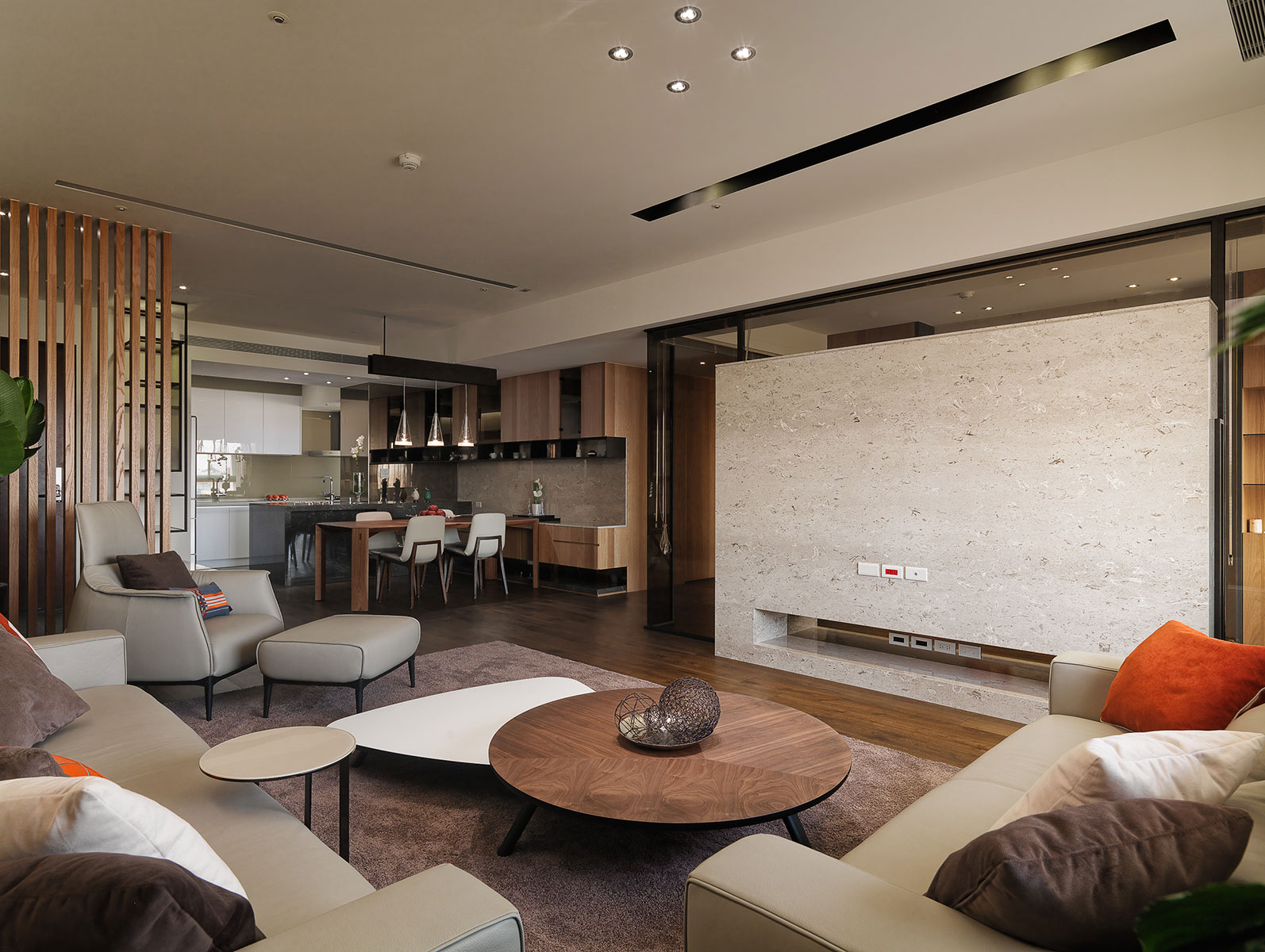 爱的礼物——158㎡明亮温暖宅  里摩设计-6