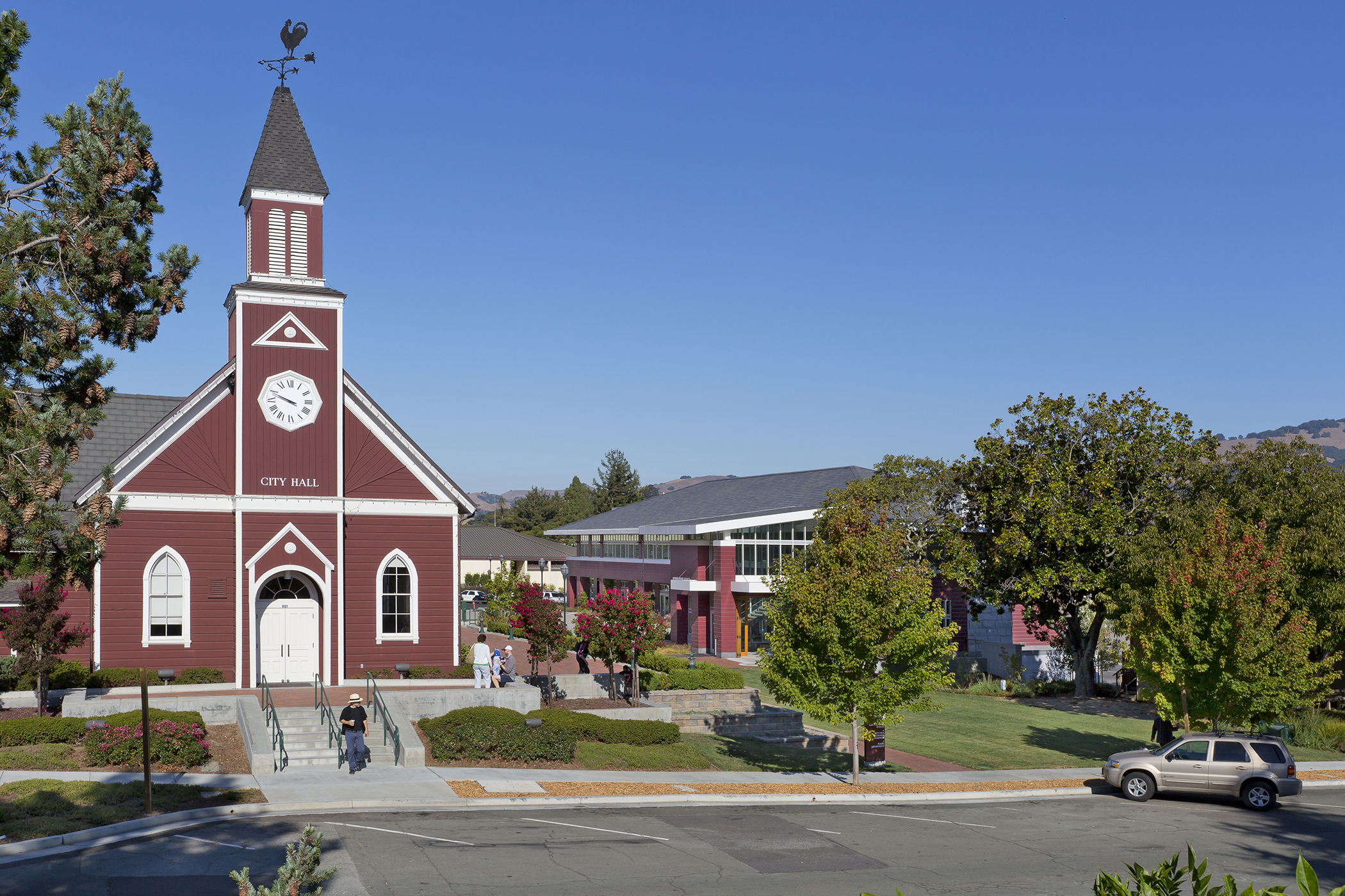Novato Civic Center City Administrative Office Building -5