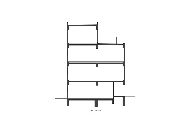 福冈多租户建筑中的格子丨日本福冈丨SAKO Architects-22